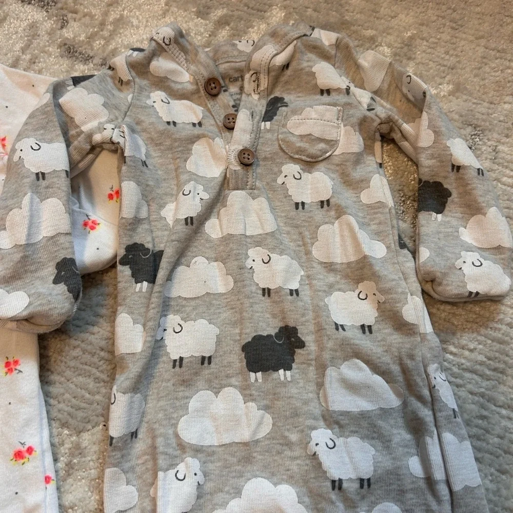 Carters sleep bundle size 0-3 months